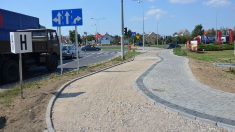 Tczew - Koniec prac nad nową rowerową infrastrukturą coraz bliżej