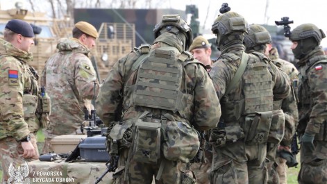 Tczew - Pokaz sprzętu wojsk sojuszniczych NATO