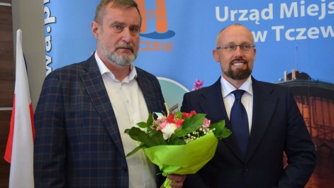 Tczew - Mirosław Pobłocki pożegnał się z urzędem, Łukasz Brządkowski zaprzysiężony