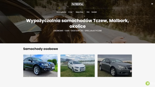 Tczew - Wypożyczalnia samochodów Tczew, Malbork, okolice
