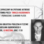 Tczew - Spotkanie autorskie i promocja tomiku wierszy Tomasza Hildebrandta