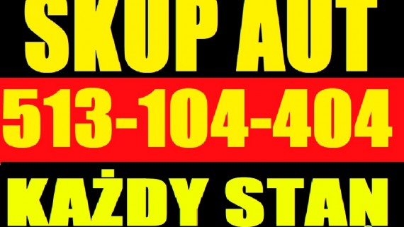 Tczew - Skup Aut Pelplin tel.513104404 kupię każde auto