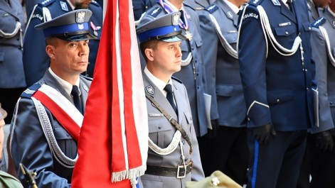 Tczew - Powiatowe Święto Policji na zamku w Gniewie