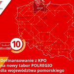 Tczew - 10 nowych składów POLREGIO dla województwa pomorskiego w ramach KPO