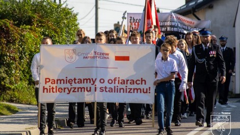 Tczew - Milczący marsz pamięci dla ofiar stalinizmu