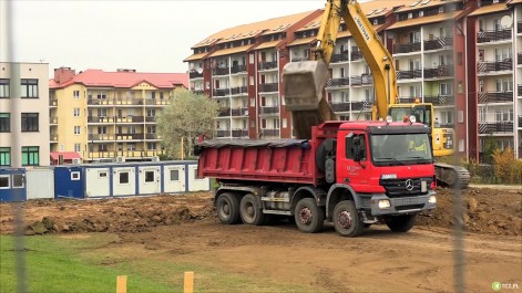 Tczew - Ruszyła budowa basenu na Suchostrzygach