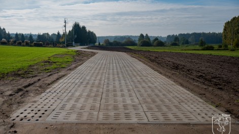 Tczew - Kolejny etap budowy drogi w Boroszewie zakończony