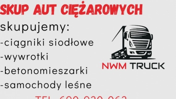 Tczew - Skup aut ciężarowych