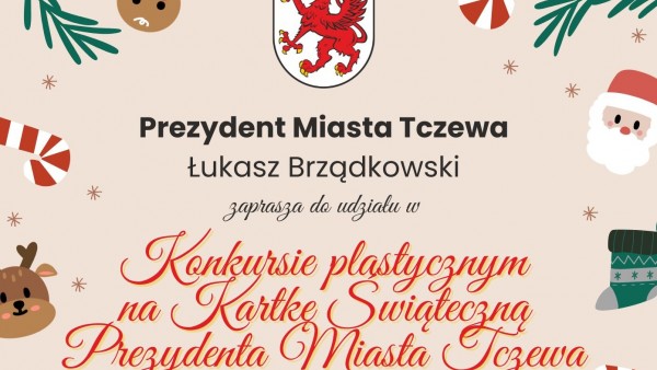 Tczew - Konkurs na kartkę bożonarodzeniową