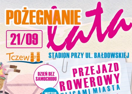 Tczew - W sobotę przesiądź się na rower