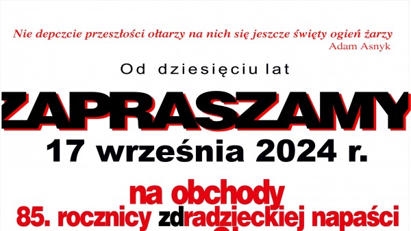 Tczew - Uroczystości rocznicowe 17. września