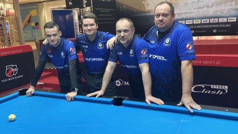 Tczew - Europool Arkadia Tczew osiągnęła swój cel w Bilardowej Ekstraklasie