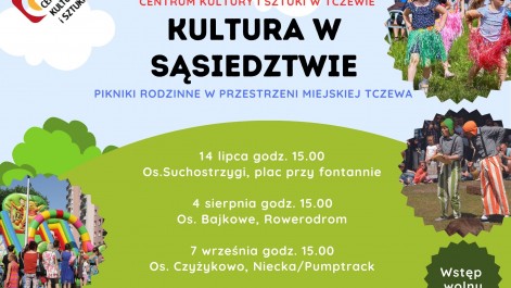 Tczew - Kultura w sąsiedztwie - czyli pikniki rodzinne w przestrzeni miejskiej Tczewa!