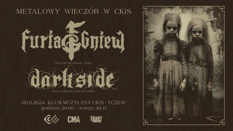 Tczew - Metalowy wieczór w CKiS: Furia Gniew /Dark Side