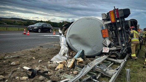 Tczew - Zamknięta autostrada między Stanisławiem a Rusocinem