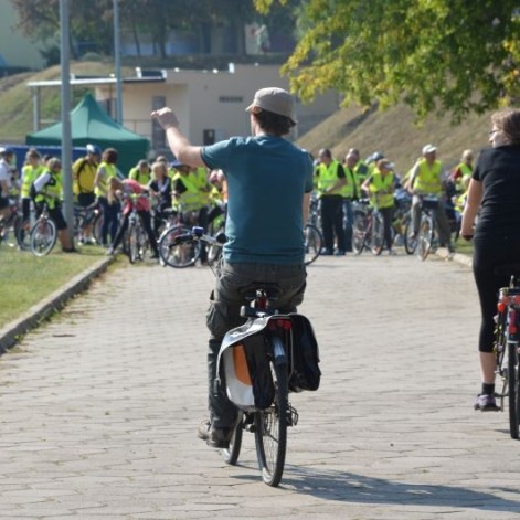 Tczew - Rowerzyści przejechali ulicami Tczewa