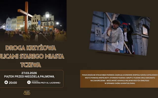 Tczew - Droga Krzyżowa ulicami Starego Miasta