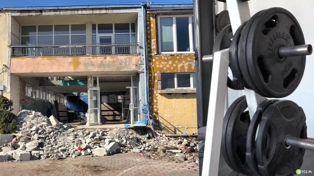 Tczew - Na "starym" basenie praca wre, a siłownia i fitness w nowym miejscu