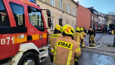 Tczew - Czarny, gryzący dym nad Tczewem. Co się paliło?