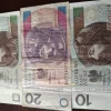 Tczew - Dwa banknoty z radarem + trzeci inny