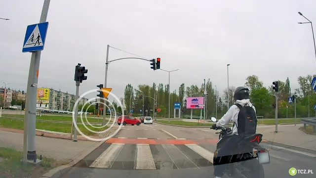 Tczew - Red Light. Czy ten kierowca zasługuje na mandat?