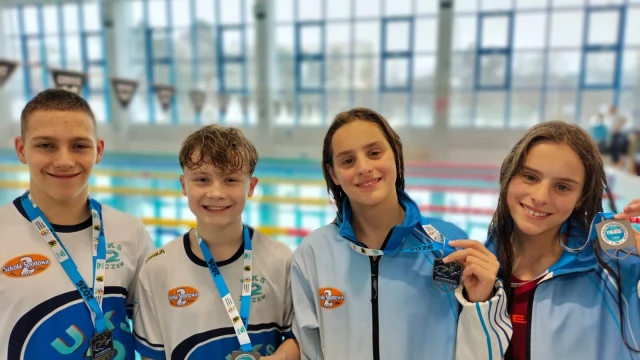 Tczew - 1 runda Ligi POZP młodzików w pływaniu