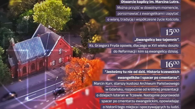 Tczew - Ewangelicy otwierają drzwi. Dzień Otwarty w kaplicy im. Marcina Lutra w Tczewie