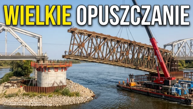 Tczew - Most Tczewski. Rusza najbardziej widowiskowa operacja