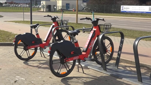 Tczew - MEVO z pełną flotą, jedna stacja w nowej lokalizacji