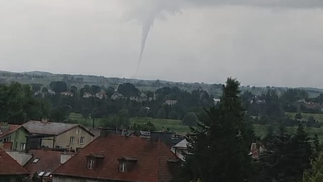 Tczew - Zagrożenie burzami i trąbami