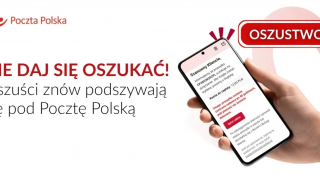 Tczew - Nie daj się oszukać! Oszuści znów podszywają się pod Pocztę Polską