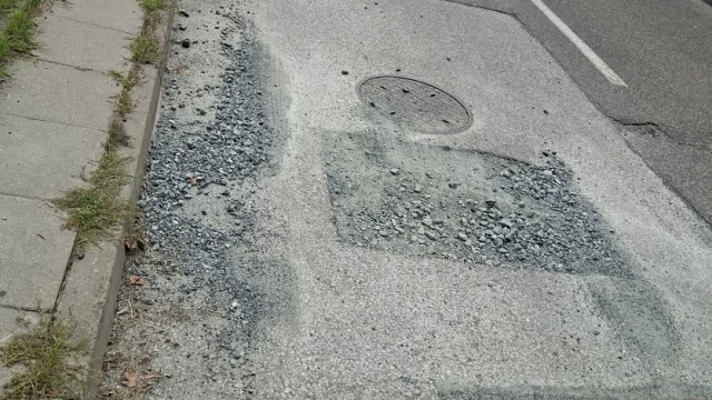 Tczew - Slalom gigant na osiedlu Staszica
