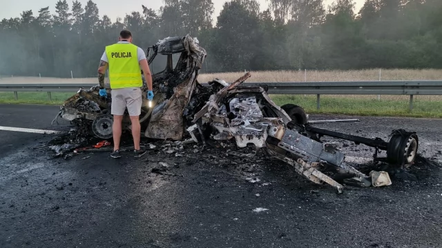 Tczew - Policja podała wstępną przyczynę wypadku na A1