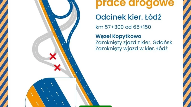 Tczew - Kolejny etap remontów na A1