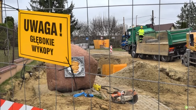 Tczew - Głębokie wykopy na Mieszka I