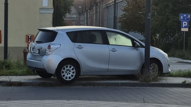 Tczew - Parkowanie gdzie popadnie...