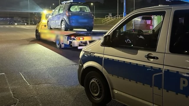 Tczew - Blisko 0,6 promila za kierownicą. Policjanci przerwali jego jazdę