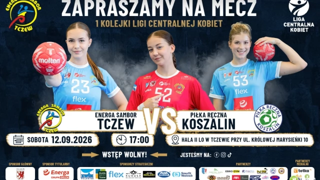 Tczew - Sambor kontra Koszalin na inaugurację Ligi Centralnej Kobiet!