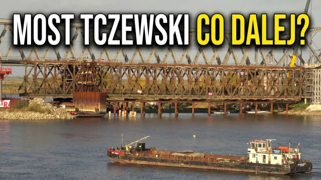 Tczew - Most Tczewski. Jakie prace po opuszczeniu przęsła ESTB?