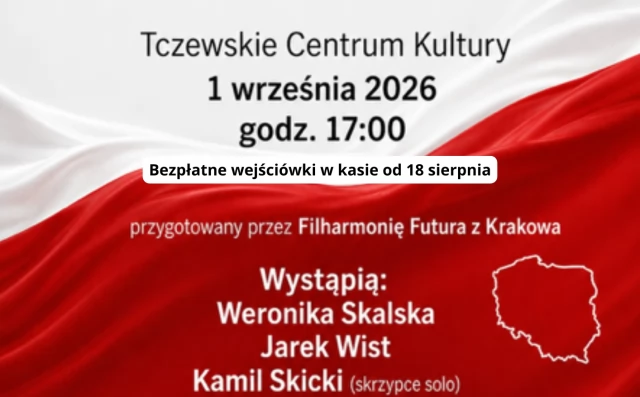 Tczew - POLSKA TUTAJ JESTEM - muzyczny manifest wolności i wspólnoty w rocznicę wybuchu II wojny światowej