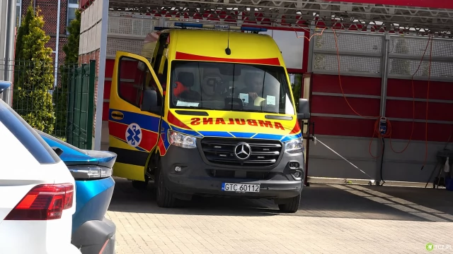 Tczew - Nowy Mercedes zasilił szpitalną flotę