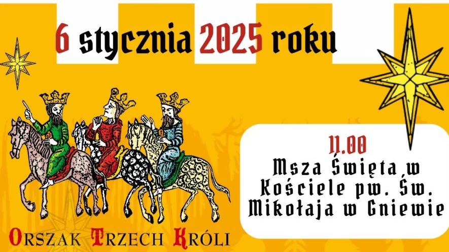 Orszak Trzech Króli w Gniewie